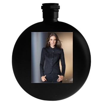 Alessandra Ambrosio Round Flask