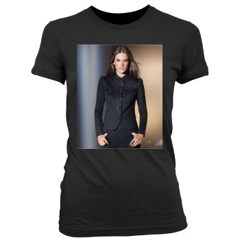 Alessandra Ambrosio Women's Junior Cut Crewneck T-Shirt