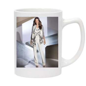 Alessandra Ambrosio 14oz White Statesman Mug