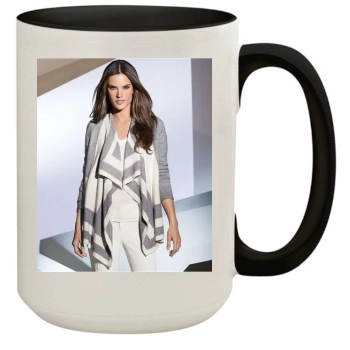 Alessandra Ambrosio 15oz Colored Inner & Handle Mug