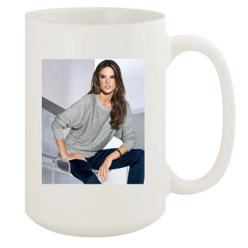 Alessandra Ambrosio 15oz White Mug