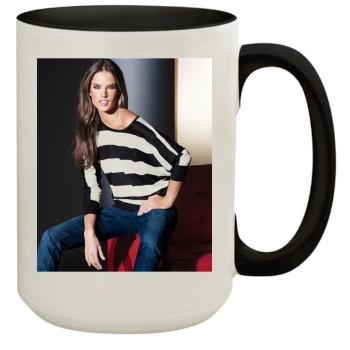 Alessandra Ambrosio 15oz Colored Inner & Handle Mug