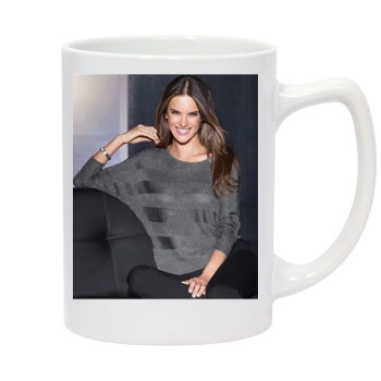 Alessandra Ambrosio 14oz White Statesman Mug