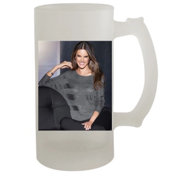 Alessandra Ambrosio 16oz Frosted Beer Stein