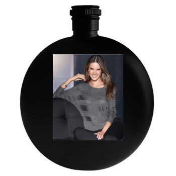 Alessandra Ambrosio Round Flask