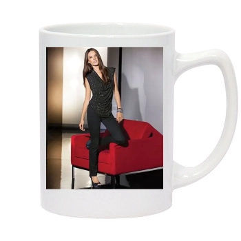 Alessandra Ambrosio 14oz White Statesman Mug