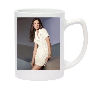 Alessandra Ambrosio 14oz White Statesman Mug