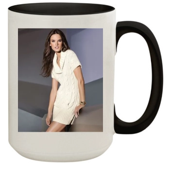 Alessandra Ambrosio 15oz Colored Inner & Handle Mug