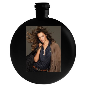 Alessandra Ambrosio Round Flask