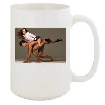 Alessandra Ambrosio 15oz White Mug