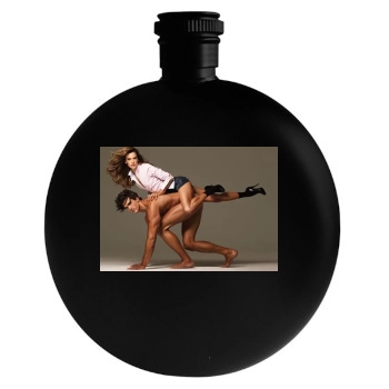 Alessandra Ambrosio Round Flask