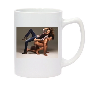 Alessandra Ambrosio 14oz White Statesman Mug