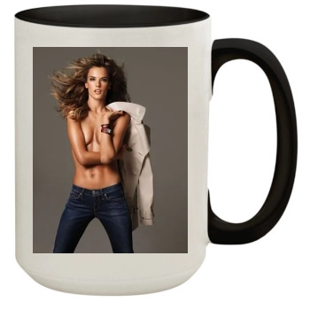 Alessandra Ambrosio 15oz Colored Inner & Handle Mug