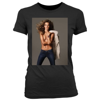 Alessandra Ambrosio Women's Junior Cut Crewneck T-Shirt