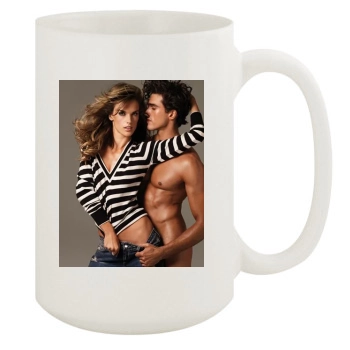 Alessandra Ambrosio 15oz White Mug