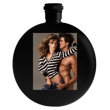 Alessandra Ambrosio Round Flask