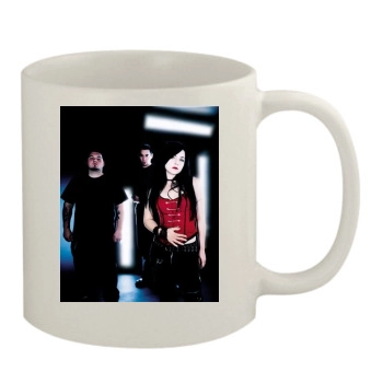 Amy Lee 11oz White Mug