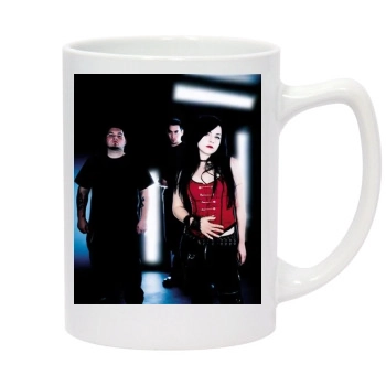 Amy Lee 14oz White Statesman Mug