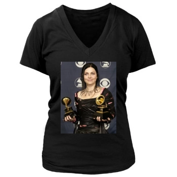 Amy Lee Women's Deep V-Neck TShirt