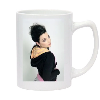 Amy Lee 14oz White Statesman Mug