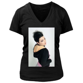 Amy Lee Women's Deep V-Neck TShirt