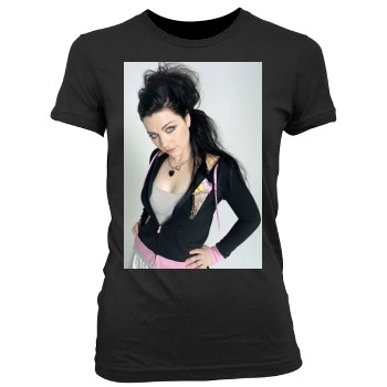 Amy Lee Women's Junior Cut Crewneck T-Shirt