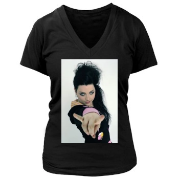 Amy Lee Women's Deep V-Neck TShirt