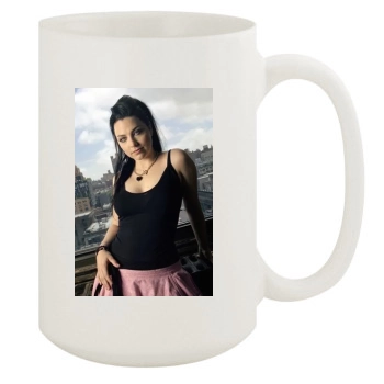 Amy Lee 15oz White Mug