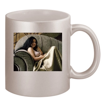 Amy Lee 11oz Metallic Silver Mug