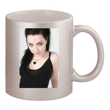 Amy Lee 11oz Metallic Silver Mug