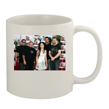 Amy Lee 11oz White Mug