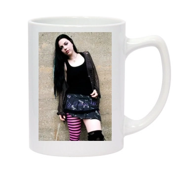 Amy Lee 14oz White Statesman Mug