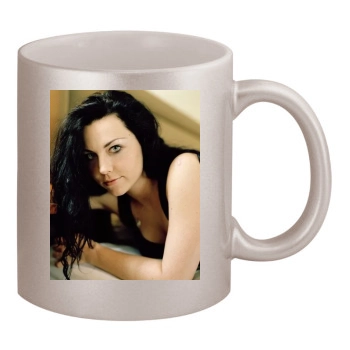 Amy Lee 11oz Metallic Silver Mug