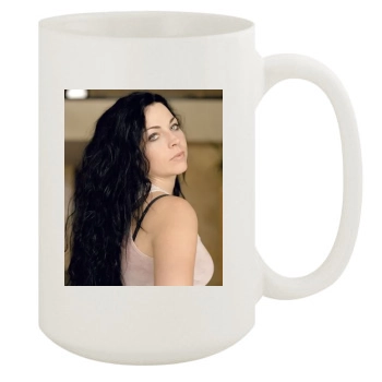 Amy Lee 15oz White Mug