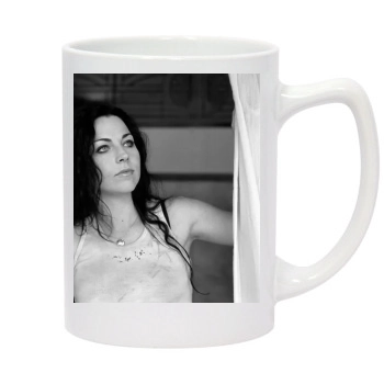 Amy Lee 14oz White Statesman Mug