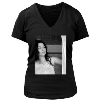 Amy Lee Women's Deep V-Neck TShirt