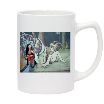 Amy Lee 14oz White Statesman Mug