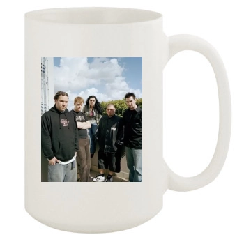 Amy Lee 15oz White Mug