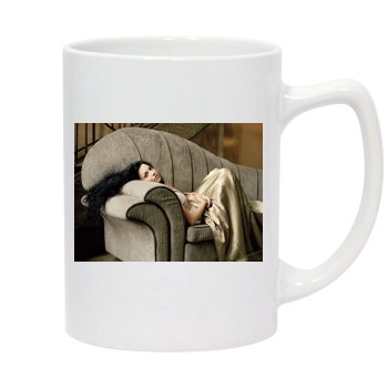 Amy Lee 14oz White Statesman Mug