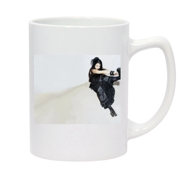 Amy Lee 14oz White Statesman Mug