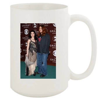 Amy Lee 15oz White Mug