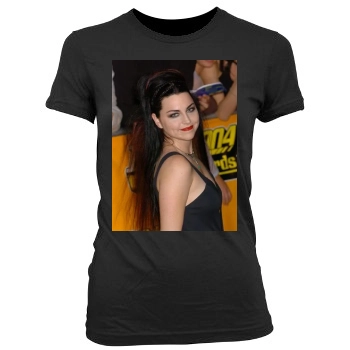 Amy Lee Women's Junior Cut Crewneck T-Shirt