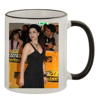 Amy Lee 11oz Colored Rim & Handle Mug