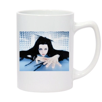 Amy Lee 14oz White Statesman Mug