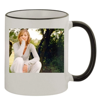 Alexandra Maria Lara 11oz Colored Rim & Handle Mug