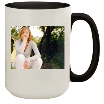 Alexandra Maria Lara 15oz Colored Inner & Handle Mug