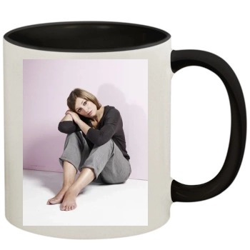 Alexandra Maria Lara 11oz Colored Inner & Handle Mug