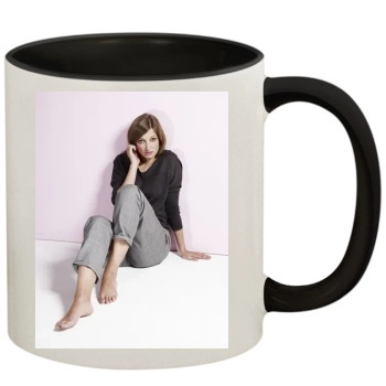 Alexandra Maria Lara 11oz Colored Inner & Handle Mug