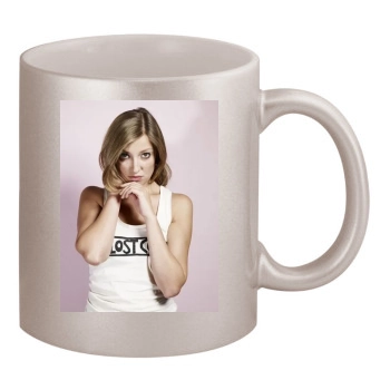 Alexandra Maria Lara 11oz Metallic Silver Mug