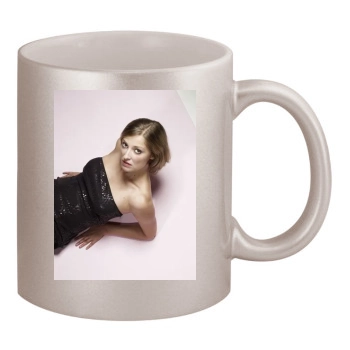 Alexandra Maria Lara 11oz Metallic Silver Mug